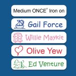 Landau Forte Academy Amington  Iron on Name Label