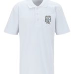 Two Rivers 6th Form School White Poloshirt - 7-8
