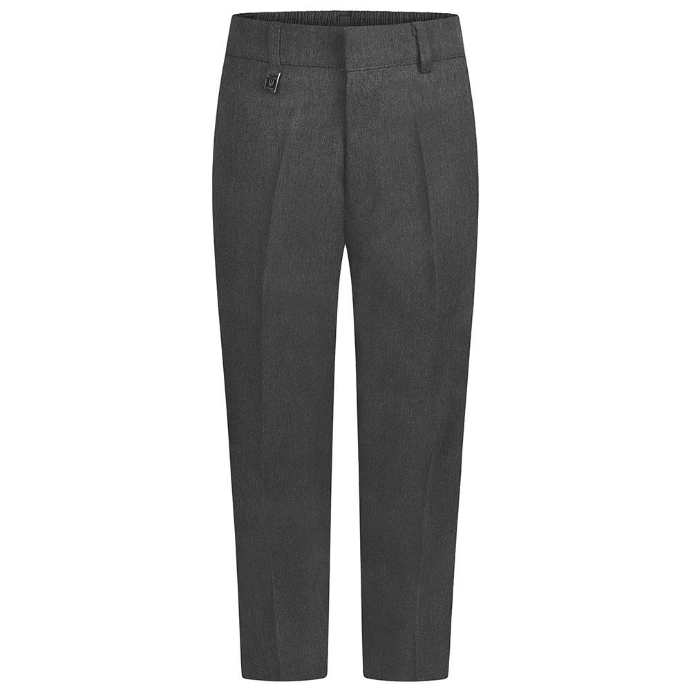 STURDY FIT TROUSERS - GREY - FRONT